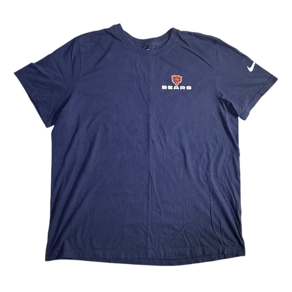 Nike Chicago Bears Shirt Mens XL Navy Monsters of the Midway Graphic Tee-2061